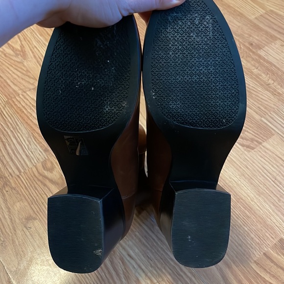 Tory Burch Brown Leather Booties - Picture 4 of 5